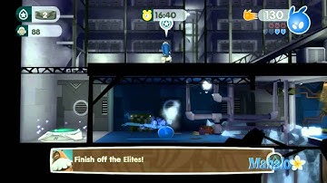 De Blob 2 Walkthrough - Inktron Collider Section 2 - Part 1