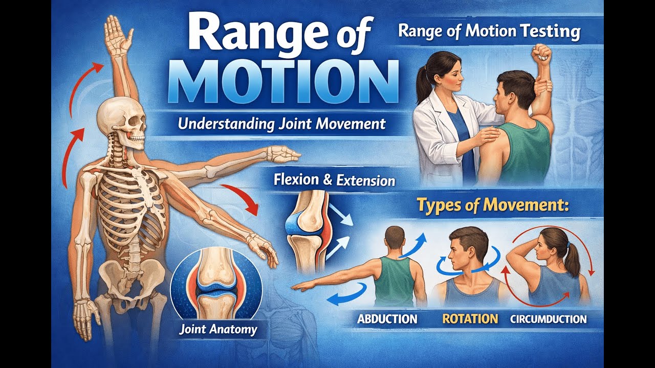 Rom Nuring Range of Motion (ROM) Nursing | Active, Passive, Assisted ROM | RRB ...