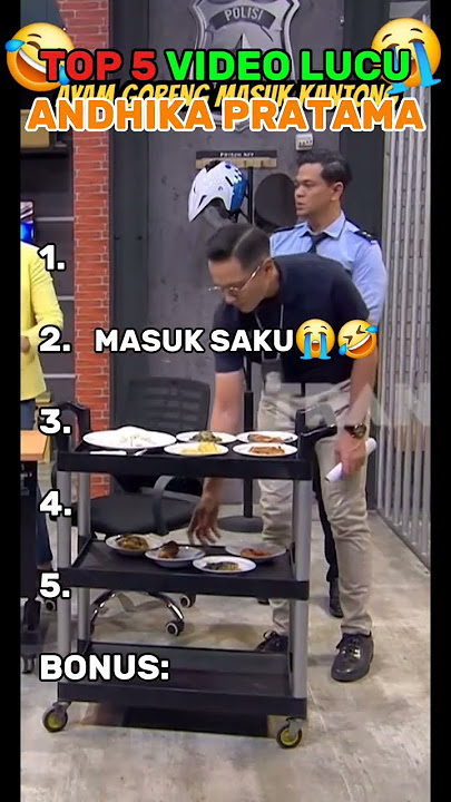 TOP 5 VIDEO LUCU ANDHIKA PRATAMA #andhikapratama #lucu #laporpaktrans7 #laporpak  #komedi #beranda