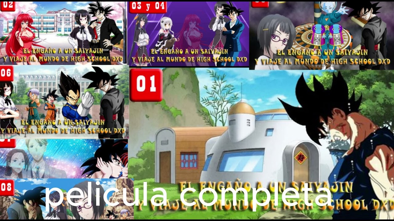 goku es engañado por milk y va a dxd pelicula completa