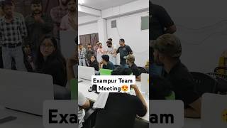 Exampur Team meeting 😍 #exampur #viveksir #shorts #shortsfeed #trending #viralshorts #trendingshorts