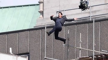 Tom Cruise Stunt Injury on 
