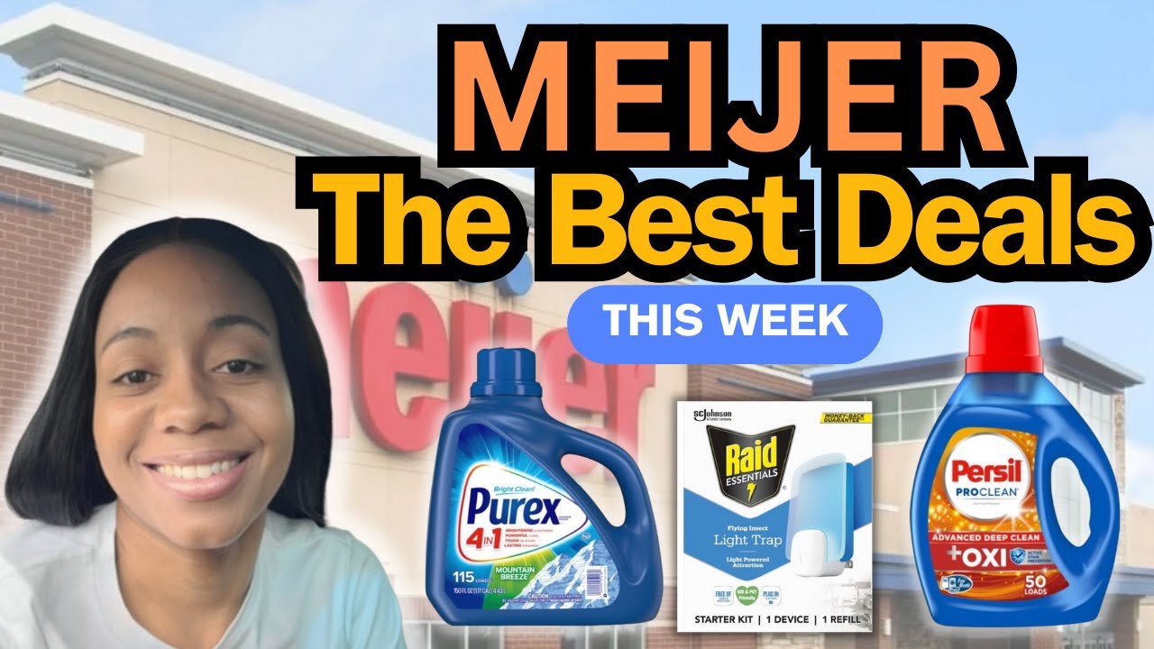 1 FREEBIE +MORE AWESOME MEIJER DEALS|MEIJER COUPONING THIS WEEK - YouTube