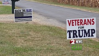 Stolen political signs spark controversy