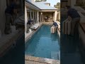 grass backyard to Gold fish pool #timelapse #interiordesign #transformyourhome #home