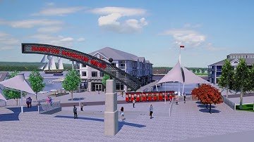 Pier 5-8 Open Space Animation