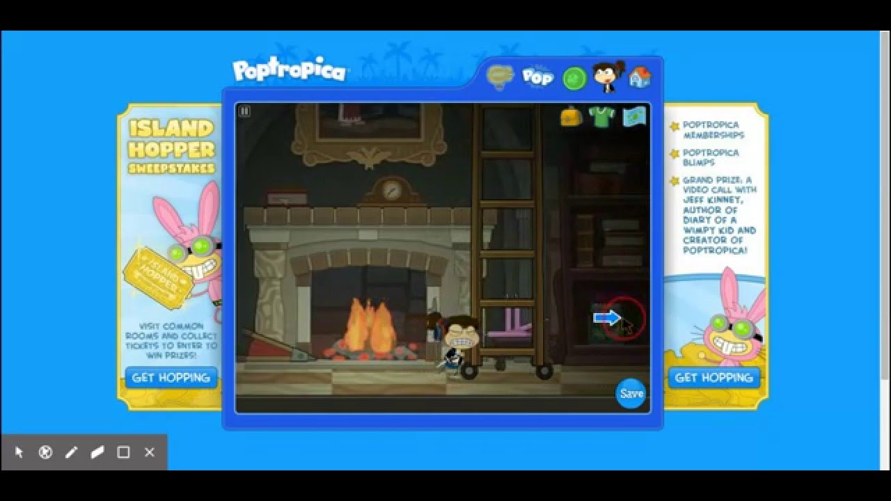 Poptropica Vampire's Curse Island YouTube