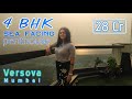 4 BHK Bayview Sea Facing Furnished Penthouse Versova Mumbai | Best Sea View Sea View Homes Mumbai