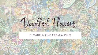Making a Zine and Floral Collage Fodder from Magazines