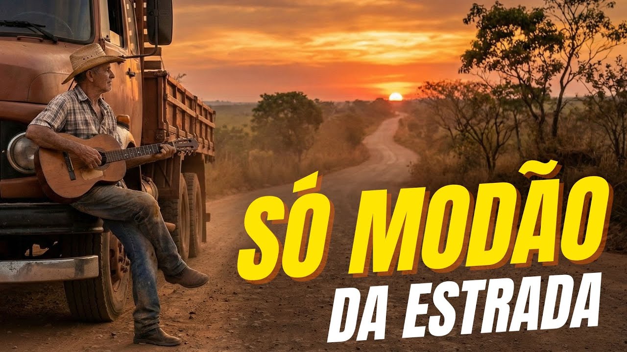 Modão Raiz que Abraça a Estrada | Playlist Sertaneja para Caminhoneiro Relaxar