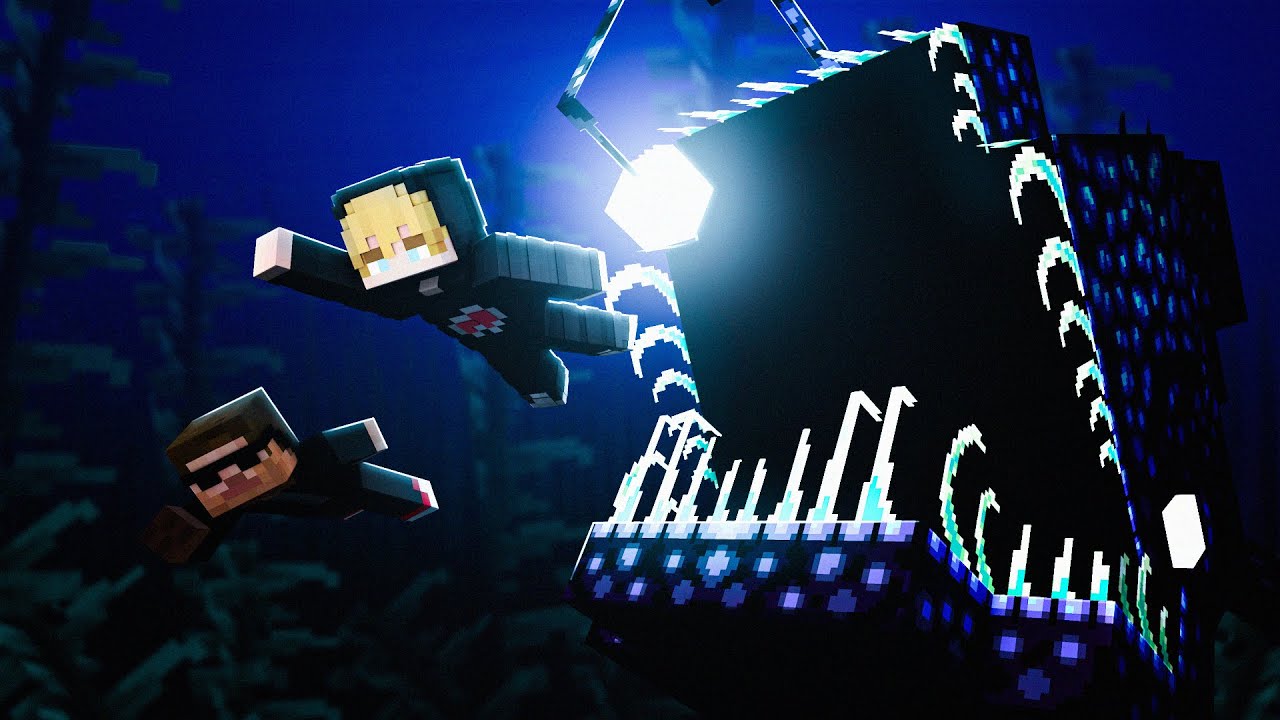 Tauche NIEMALS ins TIEFE WASSER in MINECRAFT...