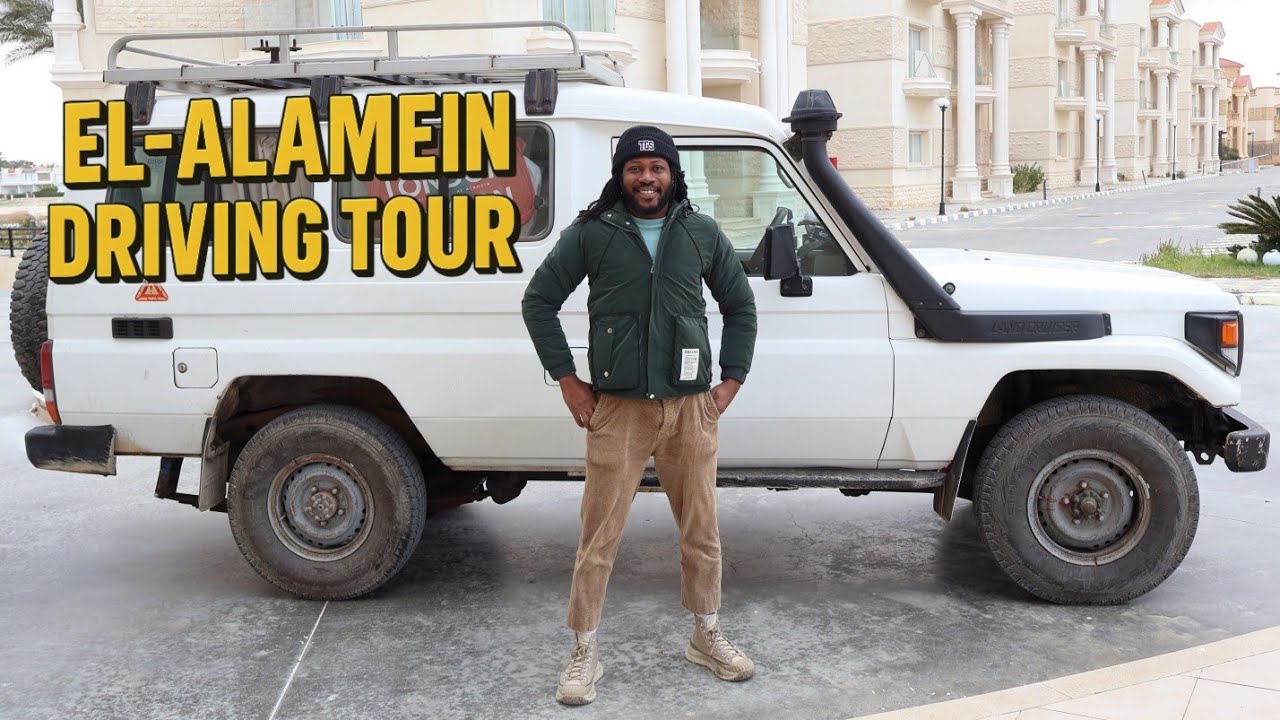 New El Alamein City - Driving Tour of Egypt's Modern City on the Mediterranean Coast (2025) | ASMR