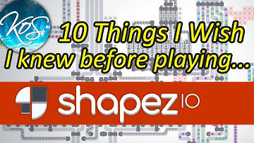 Shapez.io  10 Top Tips - Things I Wish I Knew!