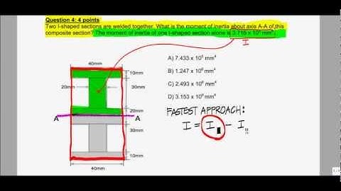 Mechanics of Materials, Exam 2 Solution, F12, 1 of 1