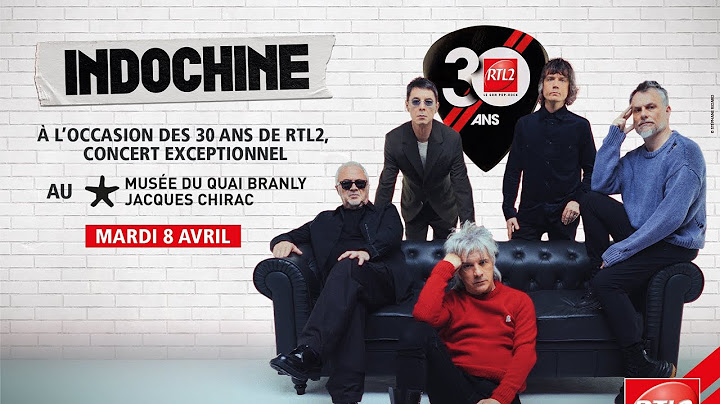 Indochine 🔥 La Belle Et La Bête 🔥 30 Ans RTL2 - 2025 🔥