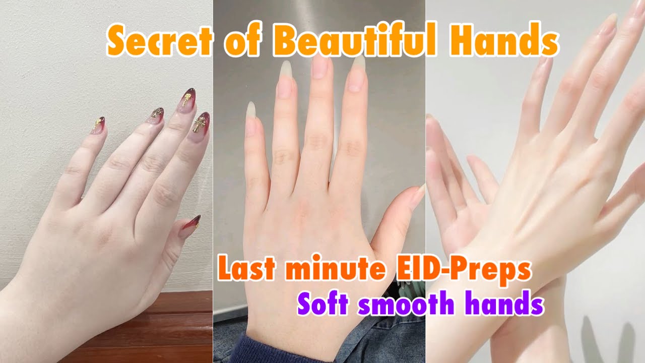Last minute Eid prep | Hand care routine | How to get soft smooth and ...