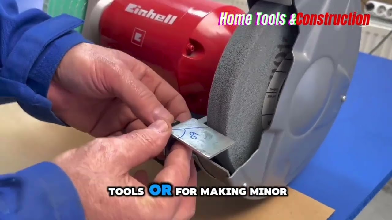 Several methods to sharpen a drill bit or create a razor-sharp edge