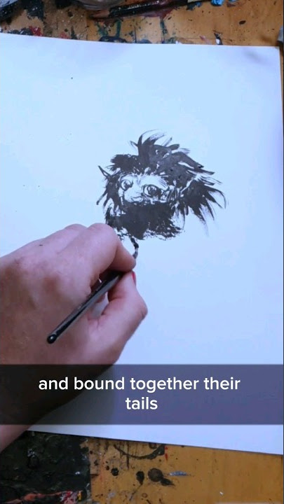 Trollmors vaggsång. #lullaby #sweden #norway #folklore #dailyinkmonster #storytelling