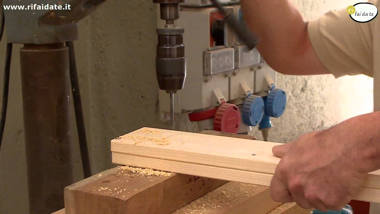 Come costruire un tavolo in legno parte 1 youtube
