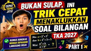 5 High School Math TKA Number Problems 2027 Part 1 | Must Master Before the Exam!
