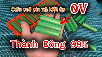 Cách phục hồi PIN 18650 thành công 99% | Quân DIY