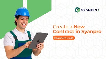 Create New Contract in Syanpro - Easy Guide | Best Field Service Management Software | Saudi Arabia