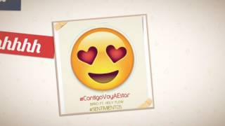 Video thumbnail of "Contigo voy a Estar - BPRCI Feat Holy Flow (Videoliryc Oficial)"