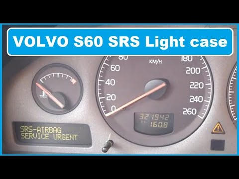 Volvo S60 XC70  Airbag light and no high beams indicator 2001-2003