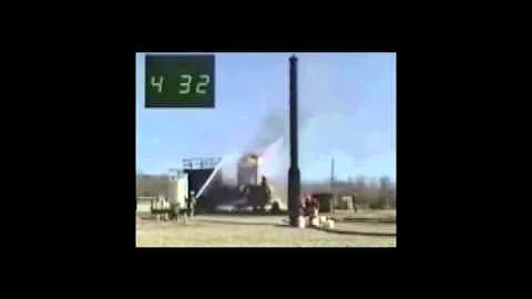 F-500 EA Extinguishes Large 3D Flowing Fuel Fire in Ontario