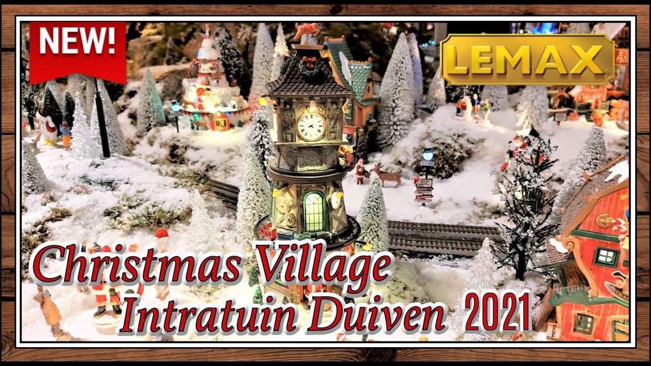 KERSTSHOW INTRATUIN DUIVEN 2021 II LEMAX CHRISTMAS VILLAGE II KERSTDORP SFEERIMPRESSIE II