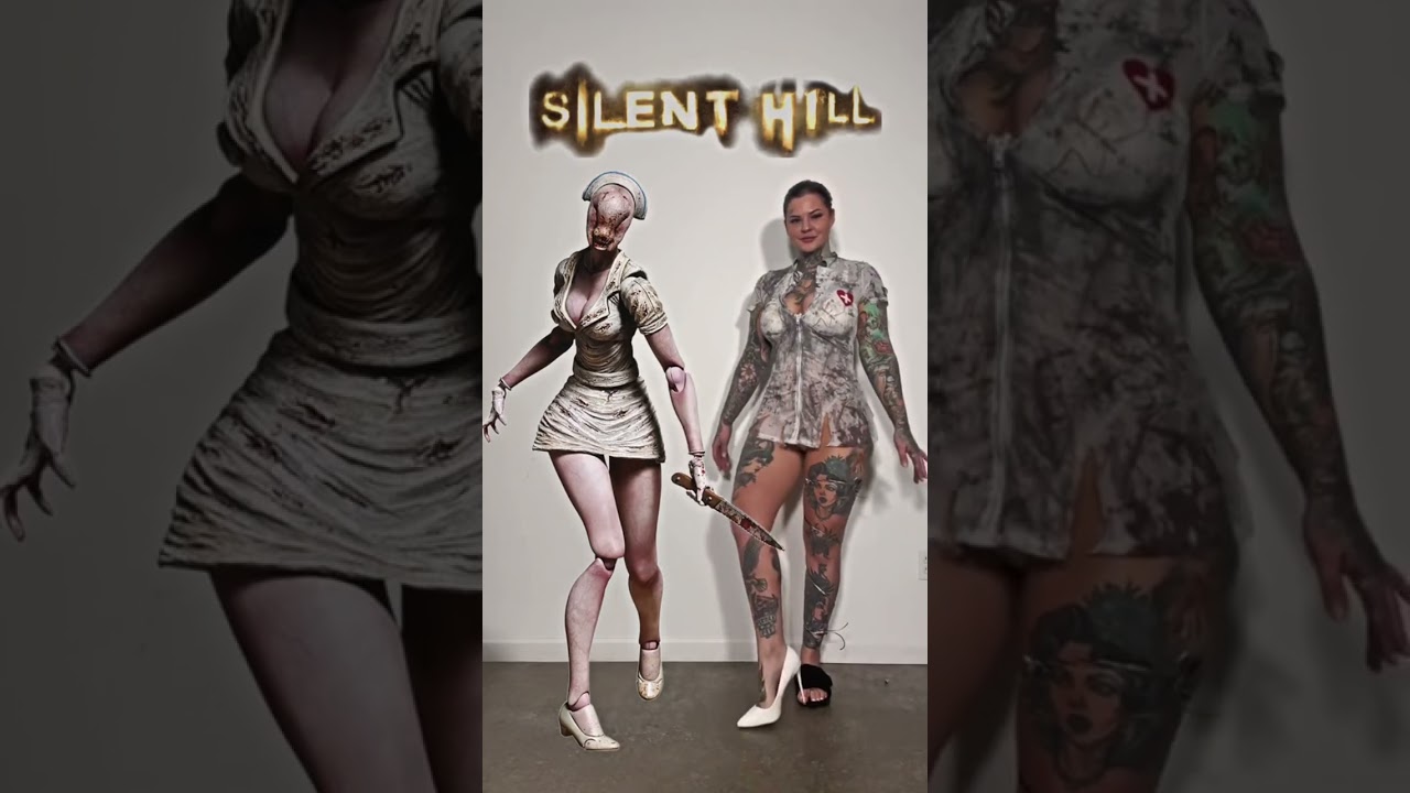 Only felt right to post my Nurse one next 😘 #silenthill #cosplay #shorts