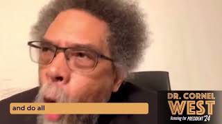 Dr Cornel West featured on The Convo Couch, on the issue &quot;Election Integrity&quot;