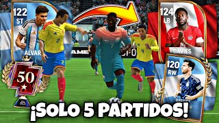 🤯¡VENCÍ el CvC en SOLO 5 PARTIDOS! *Messi saca el PRIME de DAVIES y JULIÁN* ☠️