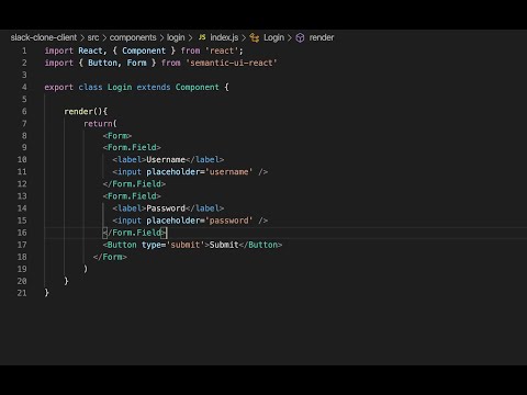 Live Coding — Build a Slack Clone! Client setup (React)