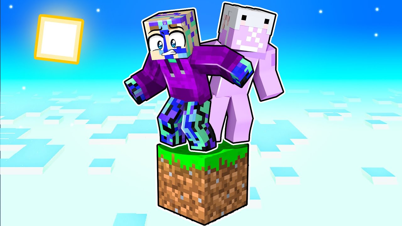 Minecraft BUT We Only Get ONE Block!