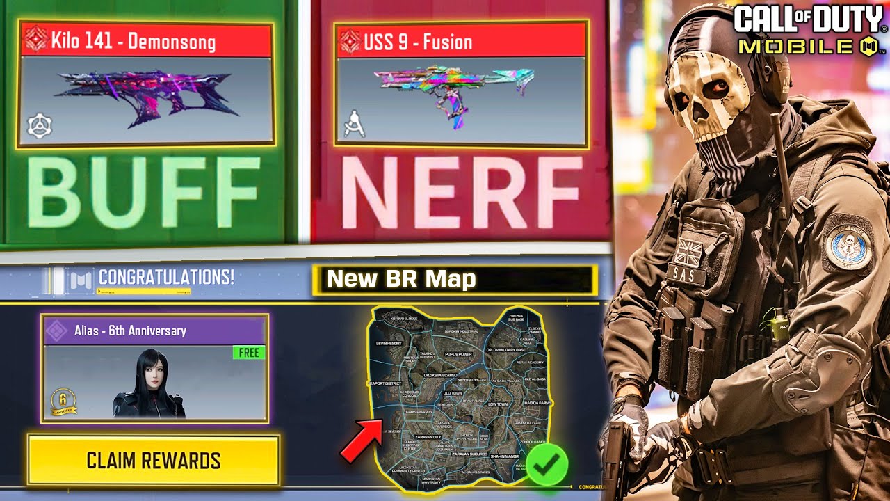Season 6 Leaks | New BR Map | Balance Changes | 6th Anniversary | COD ...