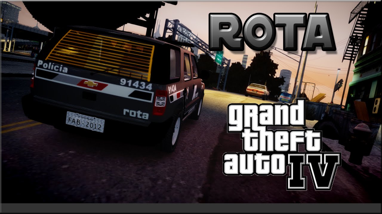 GTA IV: CHEVROLET BLAZER 2010 ROTA - TIROTEIO EM VIA PÚBLICA