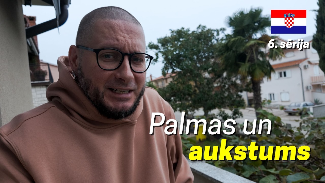Aukstums un palmas Horvātijas pilsētiņā Poreč | 6. sērija | Ceļojums ar auto pa ziemīgo Eiropu