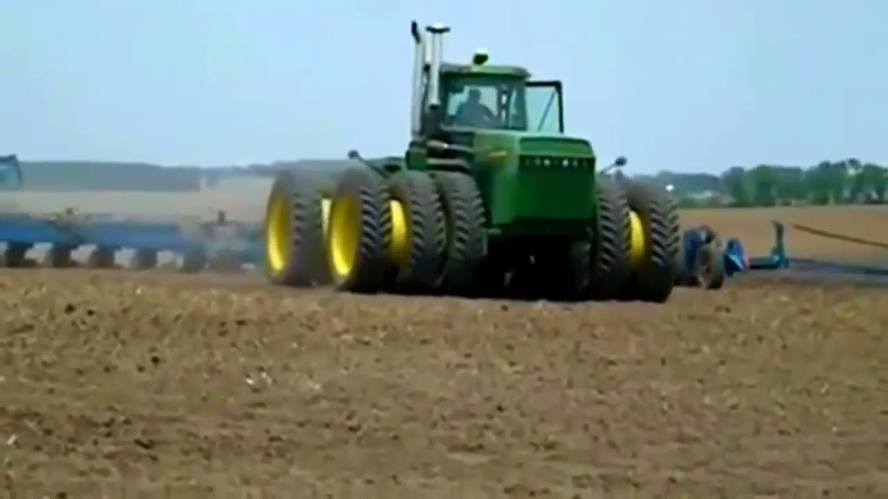Мощные и современные трактора и сельхозтехника 2017 - YouTube