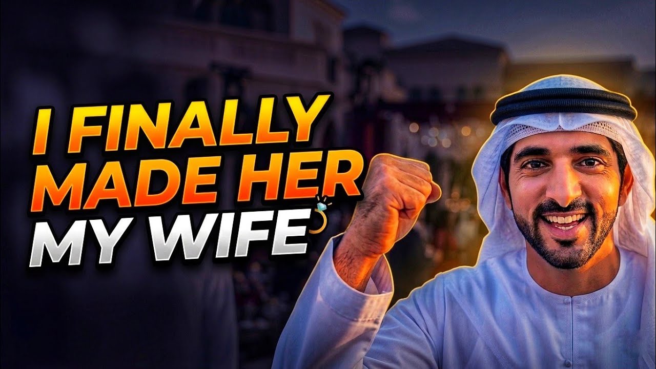 WE’RE GETTING MARRIED | Fazza New Poem | Sheikh Hamdan | Spoken Words Poetry |