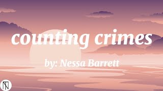 counting crimes Nessa Barrett lyrics