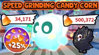 Speed Grinding 500,000 Candy Corn In Adopt Me Halloween Update Week 1