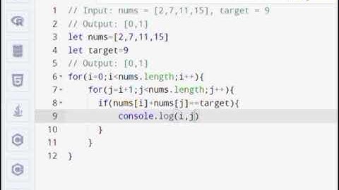 javascript problem solving program #first video