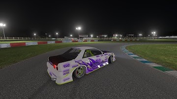 the first slide in the dark. | Live for Speed LFS 8B S3