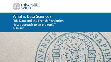 Lecture: "Big Data and the Humanities"