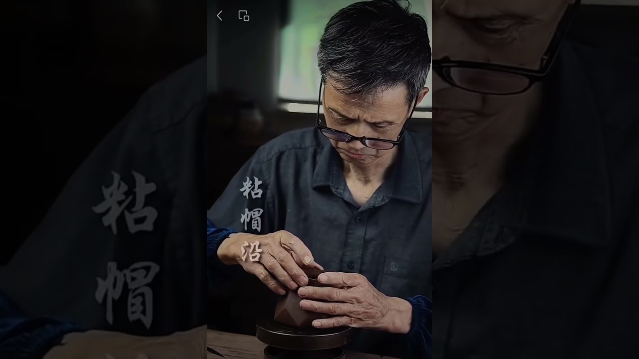 全手工製作鑽石僧帽紫砂壺，筋紋器與方器的雙重結合，超高難度製作