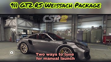 CSR 2| Porsche 911 GT2 RS|Tune and lauch