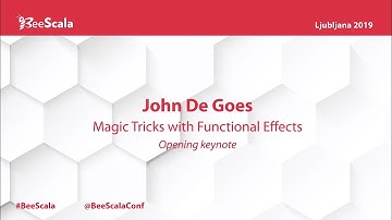 Magic Tricks with Functional Effects by John A. De Goes