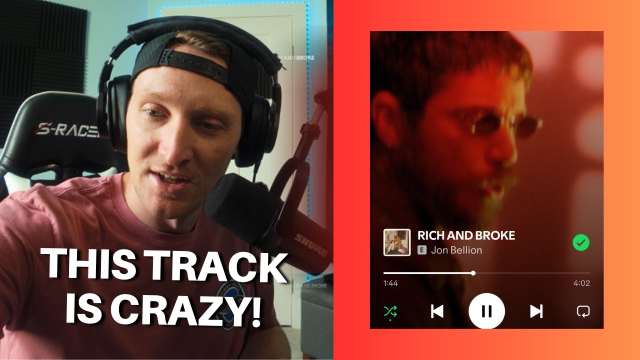 Jon Bellion Did It Again... “Rich and Broke” Reaction