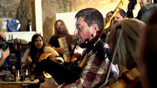 Asturian bagpipes meets Irish Trad Session in Spain
